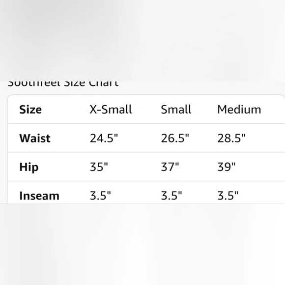 High Waisted Athletic Shorts (S) NWT - Picture 5 of 9